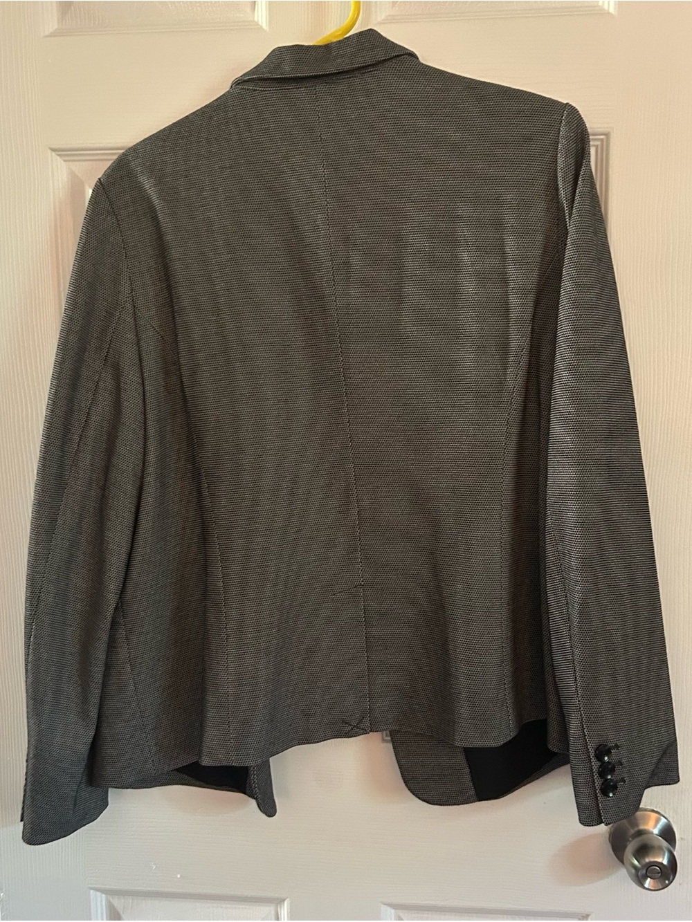 Grey women’s Single-Breasted Blazer - Picture 2 of 3